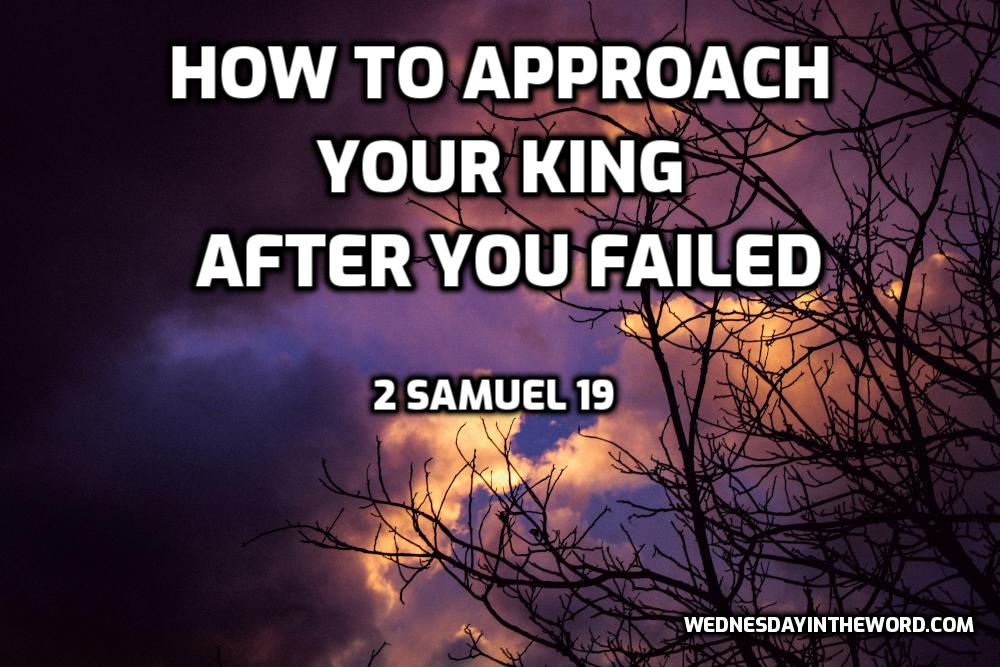 07 How to Approach Your King After You Failed (2 Samuel 19)