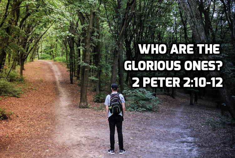 09 2 Peter 2:10-12 Who are the glorious ones and why are they reviled?