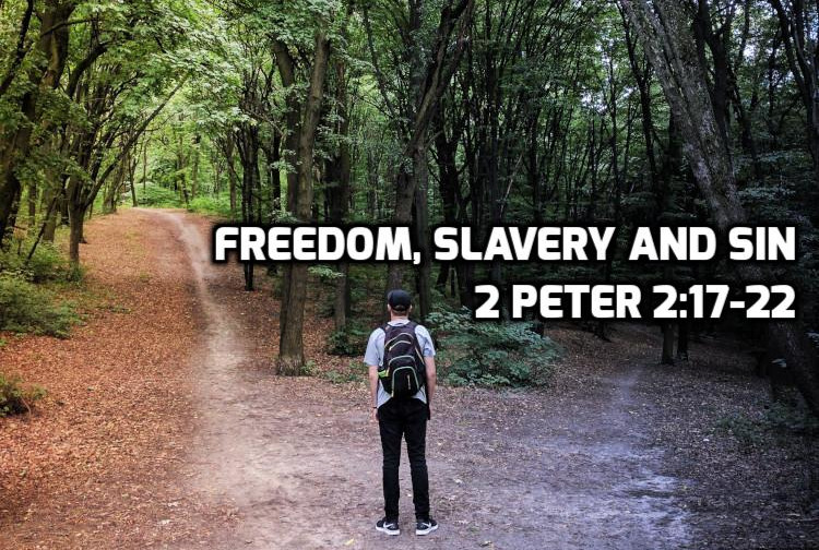 11 2 Peter 2:17-22 Freedom, slavery and sin