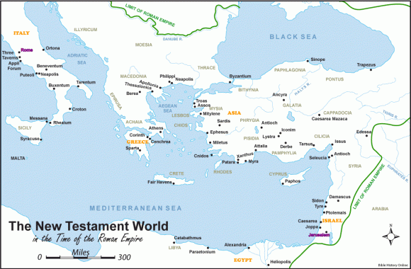 Geography of the New Testament - Wednesday in the Word