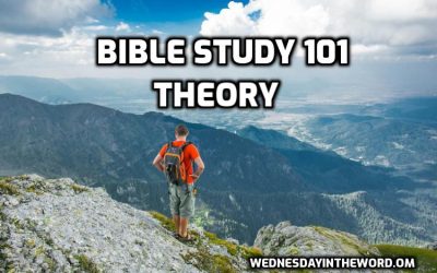 Bible Study 101 Theory