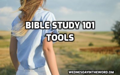 Bible Study 101: Tools