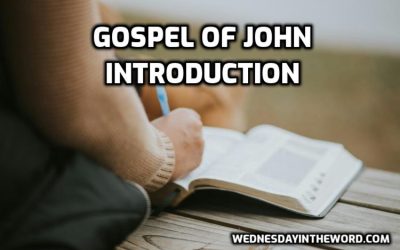 01 Gospel of John Introduction