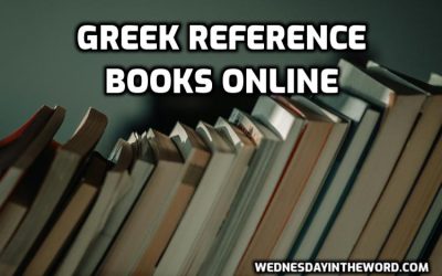 Greek Reference Books Online