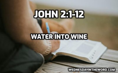 05 Jesus turns Water into Wine (John 2:1-12)