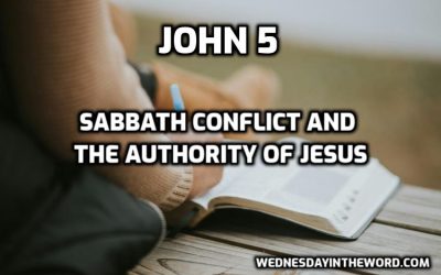 12 Sabbath Conflict and the Authority of Jesus (John 5)