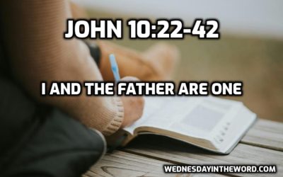 20 Why Jesus said “I and the Father are One” (John 10:22-42)