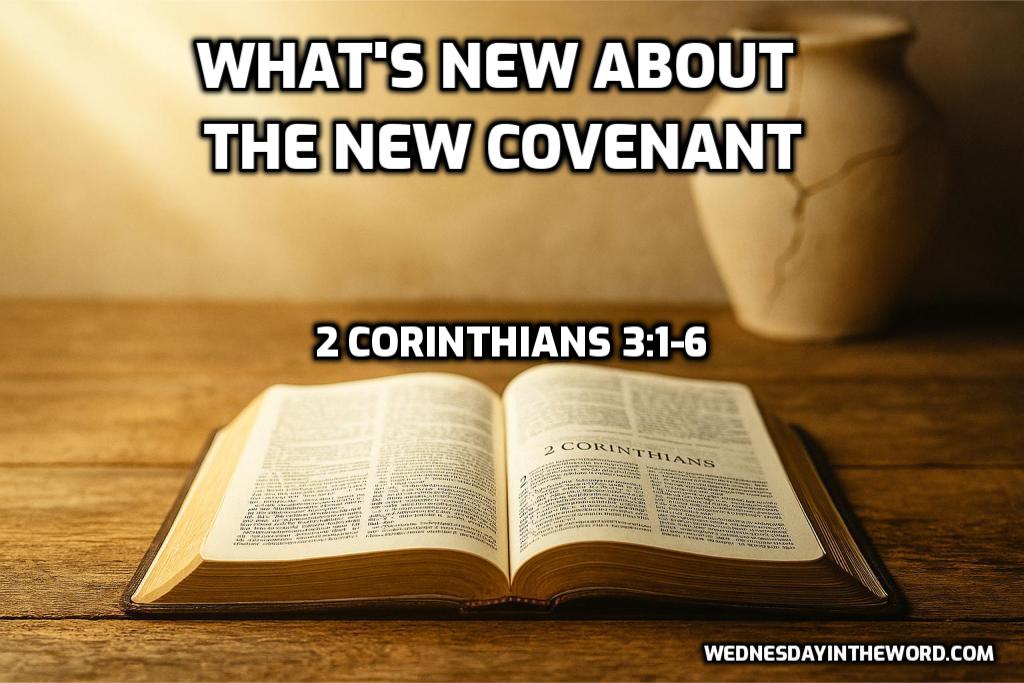 What's New about the New Covenant? | WednesdayintheWord.com