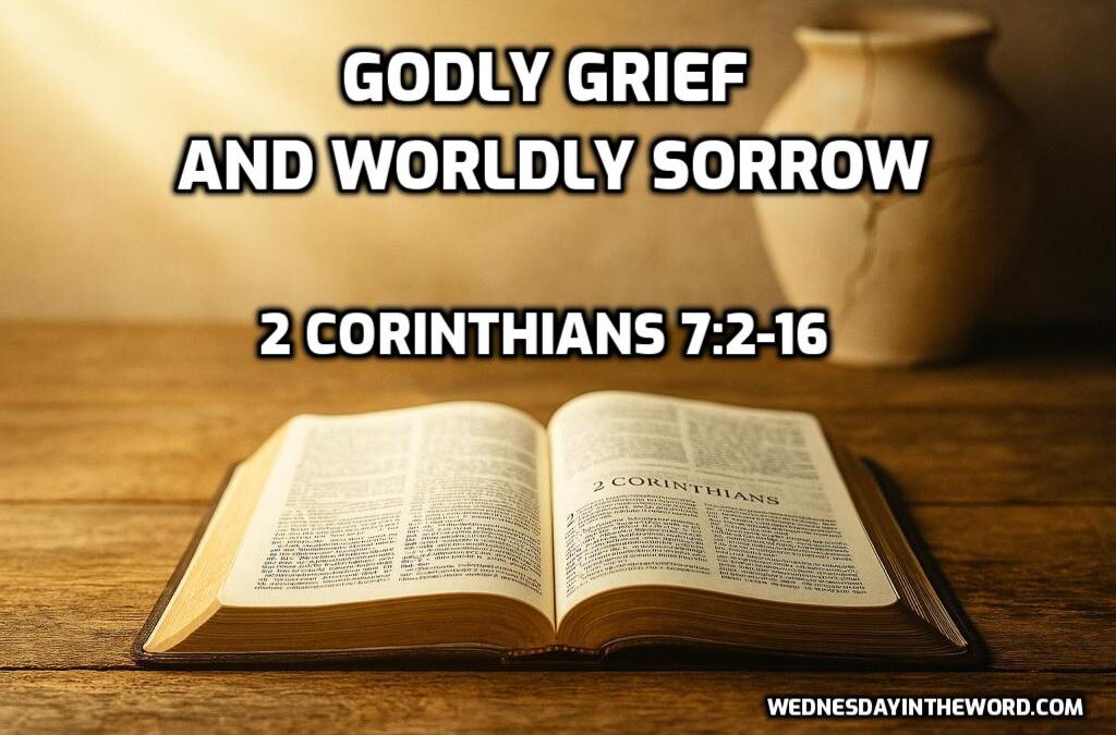 11 Godly Grief and Worldly Sorrow (2 Corinthians 7:2-16)