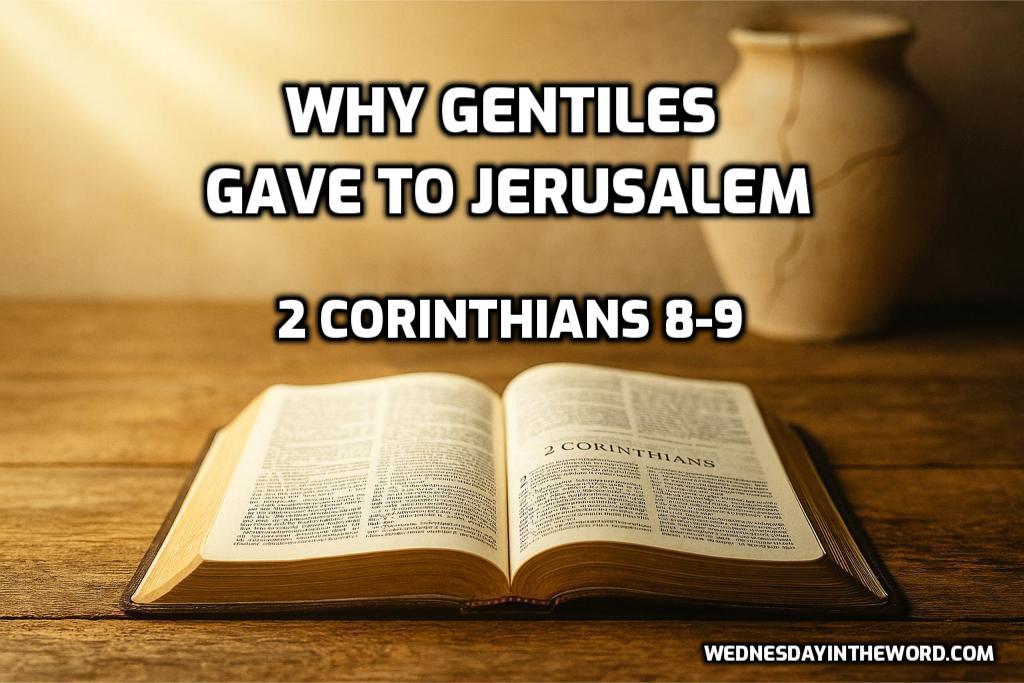 12 Why Gentiles Gave to Jerusalem (2 Corinthians 8-9 Background)