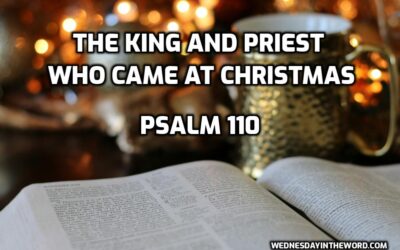 The King and Priest Who Came at Christmas (Psalm 110)