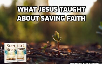 04 What Jesus Taught About Saving Faith