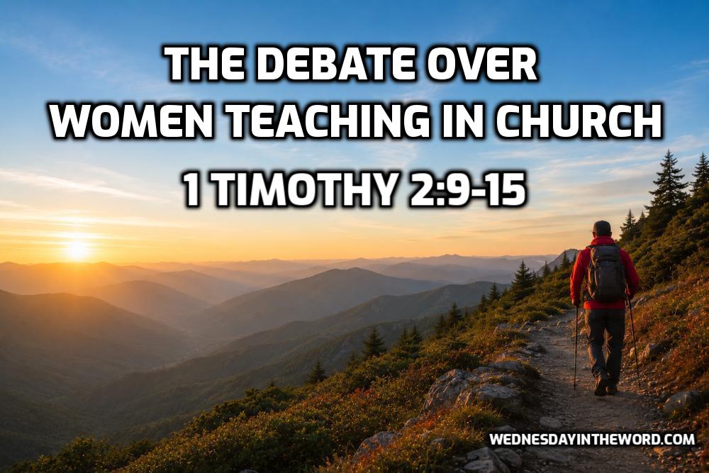 Women Teaching in Church | WednesdayintheWord.com